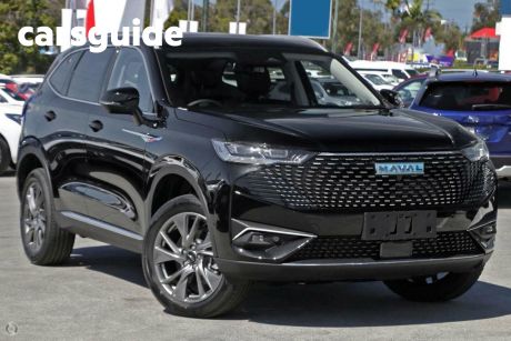 Black 2024 GWM Haval H6 Wagon Ultra Hybrid