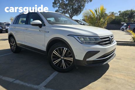 White 2021 Volkswagen Tiguan Wagon 110TSI Life