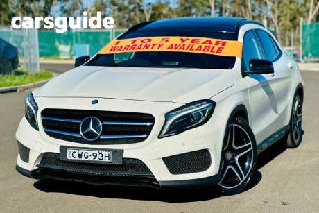 White 2014 Mercedes-Benz GLA200 Wagon CDI