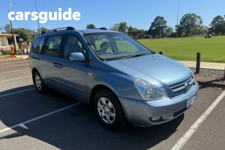 Blue 2009 Kia Grand Carnival Wagon (EX)