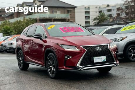 Red 2019 Lexus RX350 Wagon F-Sport