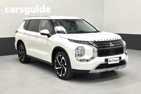 White 2022 Mitsubishi Outlander Wagon Aspire 7 Seat (2Wd)