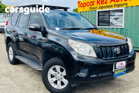 Black 2010 Toyota Landcruiser Prado Wagon Gx (4X4)