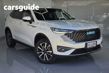 White 2024 GWM Haval H6 Wagon Lux Hybrid