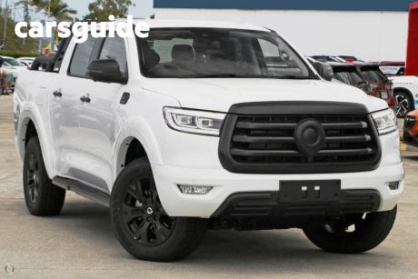 White 2024 GWM UTE Dual Cab Utility Cannon Vanta (4X4)