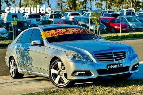 Silver 2009 Mercedes-Benz E250 Sedan CGI Avantgarde