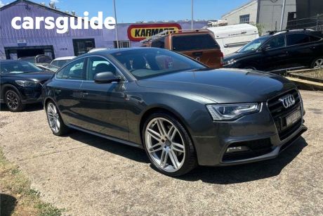 Grey 2012 Audi A5 Hatchback Sportback 3.0 TDI Quattro