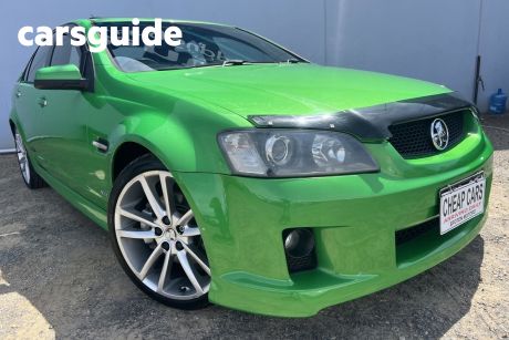 Green 2008 Holden Commodore Sedan SS-V