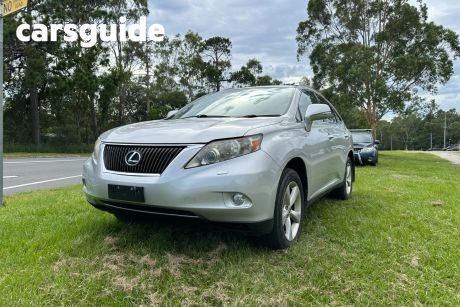 Silver 2010 Lexus RX350 Wagon Prestige