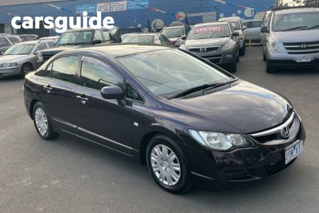 Blue 2007 Honda Civic Sedan VTI