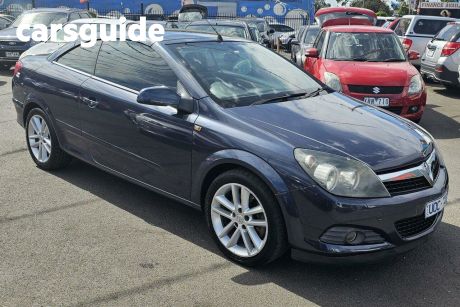 Grey 2007 Holden Astra Convertible Twin TOP
