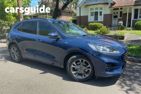 Blue 2021 Ford Escape Wagon ST-Line (fwd)