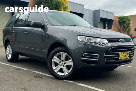 Grey 2013 Ford Territory Wagon TS (4X4)
