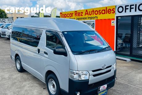 Silver 2015 Toyota HiAce Camper Commercial