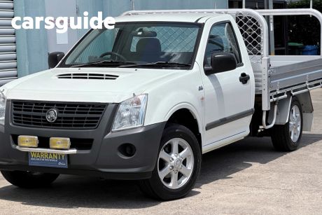 White 2007 Holden Rodeo Cab Chassis LX