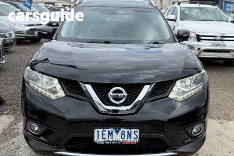 Black 2015 Nissan X-Trail Wagon TL (fwd)