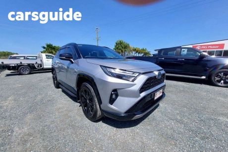 Silver Family Toyota RAV4 Hybrid for Sale With Leather Seats