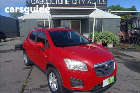 Red 2015 Holden Trax Wagon LS