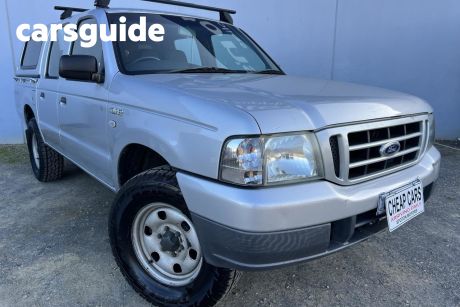 Grey 2005 Ford Courier Crew Cab Chassis GL (4X4)