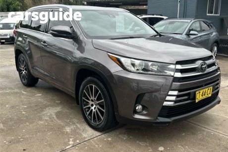 Grey 2018 Toyota Kluger Wagon Grande (4X2)