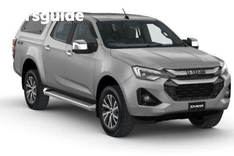 Silver 2023 Isuzu D-MAX Crew Cab Utility LS-U+ (4X4)