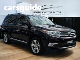 Red 2012 Toyota Kluger Wagon KX-S (fwd)