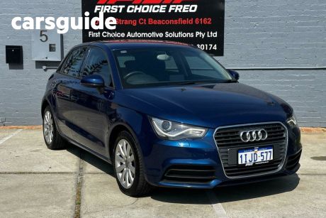 Blue 2014 Audi A1 Hatch 1.4 TFSI Attraction