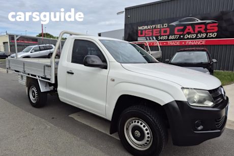 White 2013 Volkswagen Amarok Utility TDI340 (4X2)