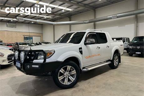 White 2011 Ford Ranger Dual Cab Pick-up Wildtrak (4X4)