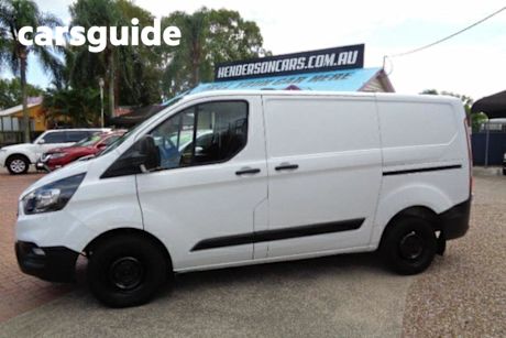 White 2018 Ford Transit Custom Van 300S (swb) High Roof