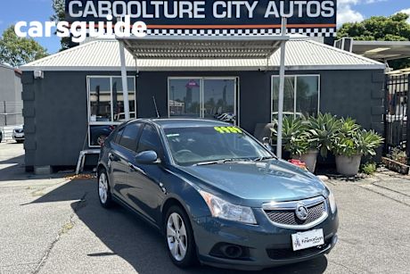 Blue 2013 Holden Cruze Hatchback CD