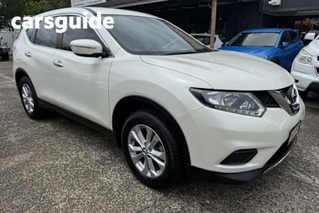 White 2015 Nissan X-Trail Wagon ST (fwd)