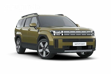 Green 2024 Hyundai Santa FE Wagon HEV (awd)