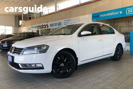 White 2013 Volkswagen Passat Sedan Type 3C 118TSI Sedan 4dr DSG 7sp 1.8T [MY13.5]