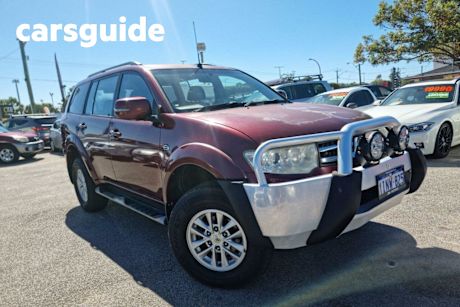 Red 2013 Mitsubishi Challenger Wagon (4x4) PB MY13