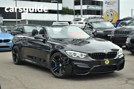 Black 2014 BMW M4 Convertible
