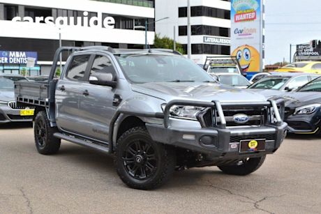 Grey 2015 Ford Ranger Dual Cab Pick-up Wildtrak 3.2 (4X4)