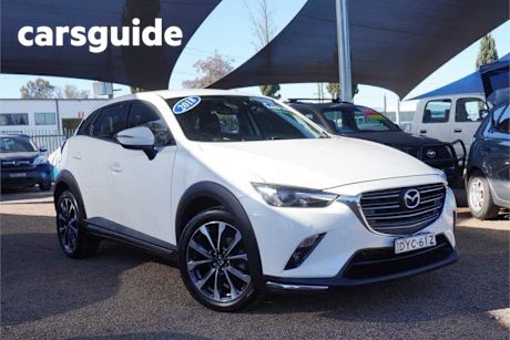 White 2018 Mazda CX-3 Wagon S Touring (fwd)