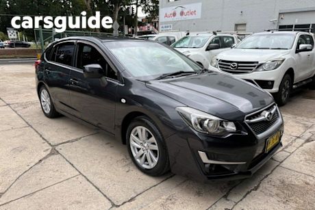Silver 2016 Subaru Impreza Hatchback 2.0I (awd)