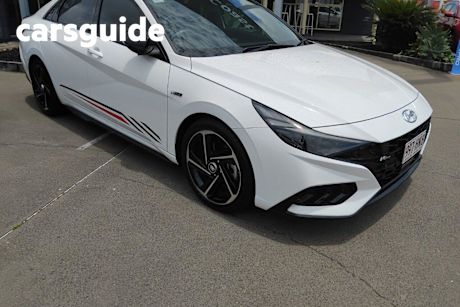 White 2023 Hyundai I30 Sedan N Line
