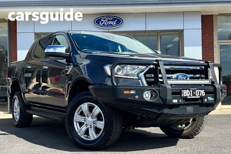 Grey 2019 Ford Ranger Double Cab Pick Up XLT 2.0 (4X4)