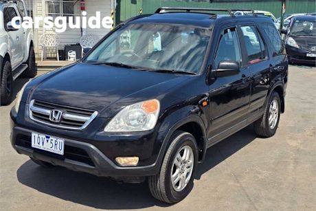 Black 2002 Honda CR-V Wagon (4X4) Sport