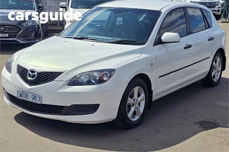 White 2008 Mazda 3 Hatchback NEO Sport