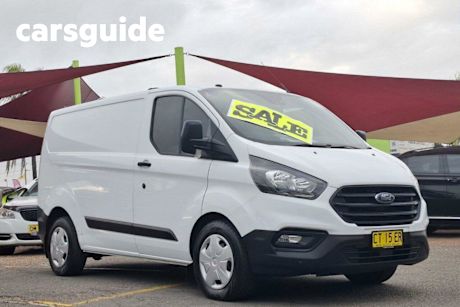 White 2018 Ford Transit Custom Van 300S (swb) High Roof