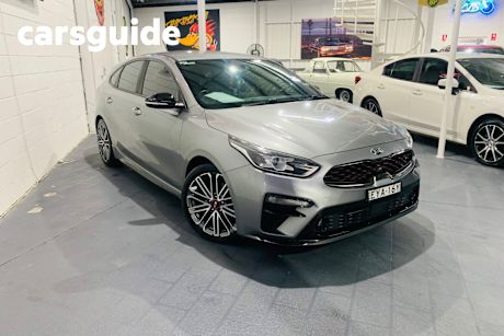 Grey 2019 Kia Cerato Hatchback GT (turbo)
