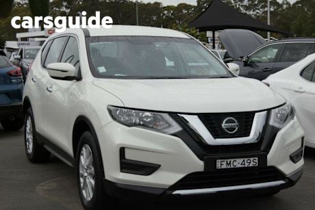 White 2022 Nissan X-Trail Wagon ST (4WD)
