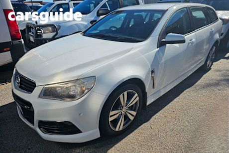 White 2014 Holden Commodore Sportswagon SV6