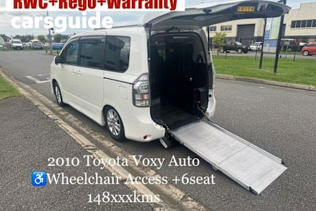 White 2010 Toyota Voxy OtherCar