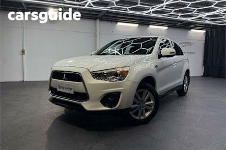 White 2013 Mitsubishi ASX Wagon (2WD)