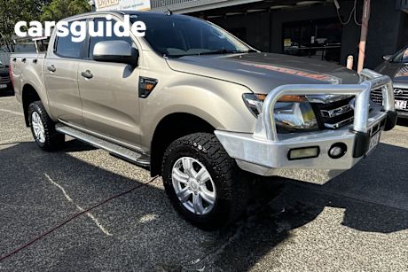 Gold 2013 Ford Ranger Dual Cab Utility XLT 3.2 (4X4)